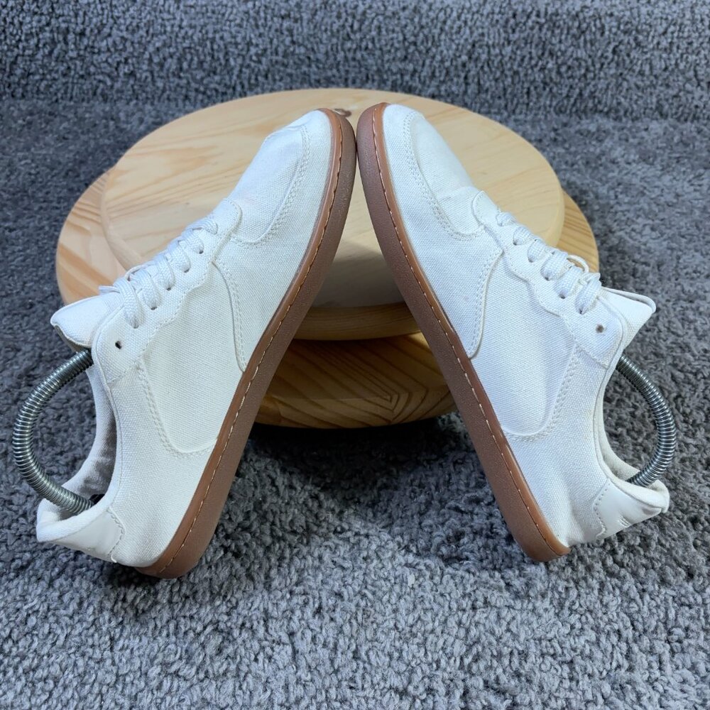 Women's Cream Athletic Shoes - Picture 5 of 8